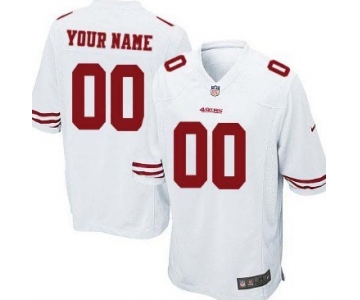 Youth Nike San Francisco 49ers Customized White Game Jersey