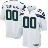 Youth Nike Seattle Seahawks Customized White Game Jersey