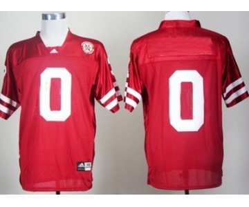 Men's Nebraska Cornhuskers Customized Red Jersey