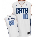 Kids Charlotte Bobcats Customized White Jersey