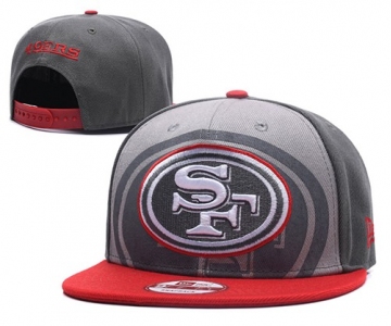 NFL San Francisco 49ers Stitched Snapback Hats 135