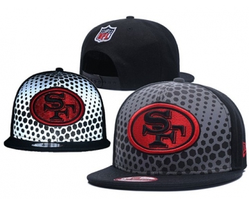 NFL San Francisco 49ers Stitched Snapback Hats 137