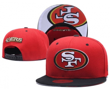 NFL San Francisco 49ers Team Logo Snapback Adjustable Hat T101