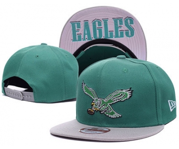 NFL Philadelphia Eagles Fresh Logo Green Adjustable Hat