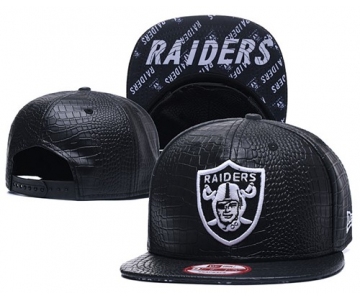 NFL Oakland Raiders Stitched Snapback Hats 166