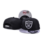 Raiders Fresh Logo Black Adjustable Hat SF