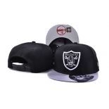 Raiders Fresh Logo Black Adjustable Hat SF