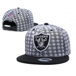 Raiders Team Logo Gray Black Adjustable Hat TX