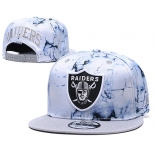 Raiders Team Logo Smoke Cream Adjustable Hat TX