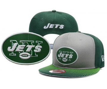 New York Jets Adjustable Snapback Hat  YD160627136