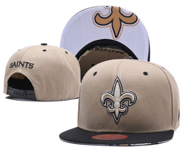 NFL New Orleans Saints Team Logo Snapback Adjustable Hat LT15