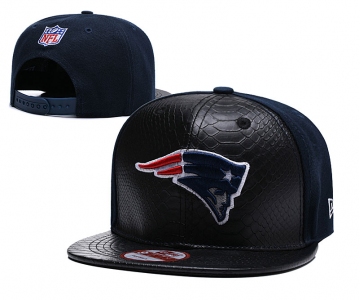 NFL New England Patriots Team Logo Navy Silver Adjustable Hat YD