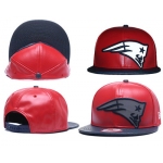 NFL New England Patriots Team Logo Red Reflective Adjustable Hat G106