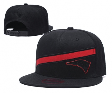 Patriots Team Logo Black Adjustable Hat LT