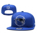 Patriots Team Logo Blue Adjustable Hat YD