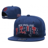 Patriots Team Logo Navy 1960 Anniversary Adjustable Hat YD