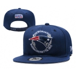 Patriots Team Logo Navy Adjustable Hat YD