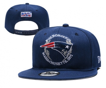 Patriots Team Logo Navy Adjustable Hat YD