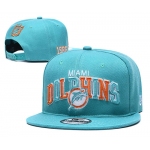 Dolphins Team Logo Aqua 1966 Anniversary Adjustable Hat YD