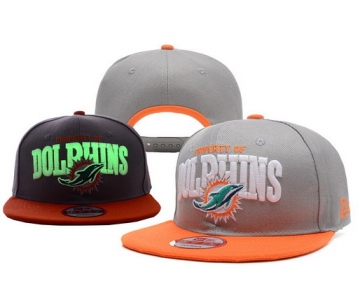 Miami Dolphins Snapbacks YD030