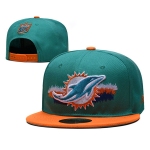 Miami Dolphins Stitched Snapback Hats 062