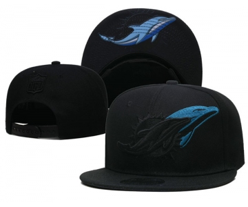 Miami Dolphins Stitched Snapback Hats 066