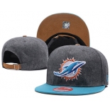 NFL Miami Dolphins Team Logo Snapback Adjustable Hat