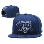 Rams Team Logo Navy 1937 Anniversary Adjustable Hat YD