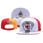 Chiefs Fresh Logo White Red 2019 Draft Adjustable Hat YD