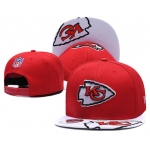 Chiefs Team Logo Red Adjustable Hat TX