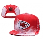 Chiefs Team Logo Red White Adjustable Hat YD