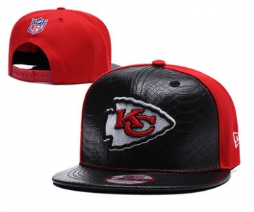 NFL Kansas Chiefs Team Logo Red Adjustable Hat YD