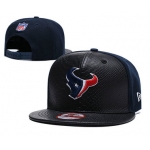 NFL Houston Texans Team Logo Navy Silver Adjustable Hat YD