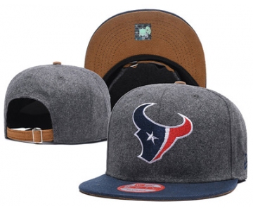 NFL Houston Texans Team Logo Snapback Adjustable Hat