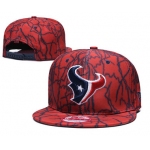 Texans Team Logo Red Adjustable Hat TX