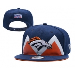 Broncos Team Logo Navy 2019 Draft Adjustable Hat YD