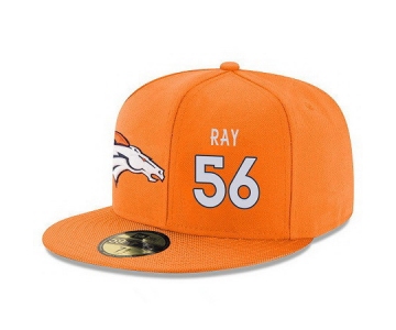 Denver Broncos #56 Shane Ray Snapback Cap NFL Player Orange with White Number Stitched Hat