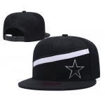 Cowboys Team Logo Black Adjustable Hat LT