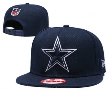 Cowboys Team Logo Navy Adjustable Hat GS