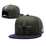 Cowboys Team Logo Olive Adjustable Hat LT