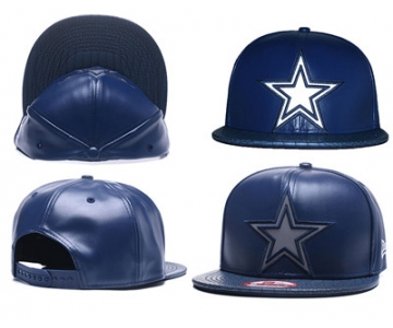 NFL Dallas Cowboys Fresh Logo Blue Reflective Adjustable Hat
