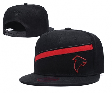 Falcons Team Logo Black Adjustable Hat LT