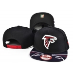 Falcons Team Logo Black Adjustable Hat SF