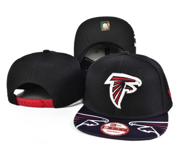 Falcons Team Logo Black Adjustable Hat SF