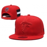 Falcons Team Logo Red Adjustable Hat LT