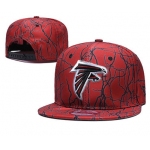 Falcons Team Logo Red Adjustable Hat TX