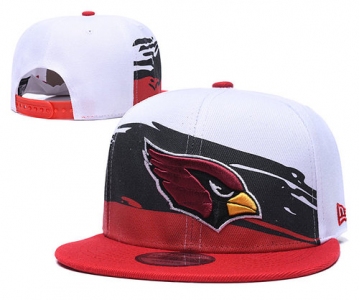 Arizona Cardinals Team Logo Red White Adjustable Hat