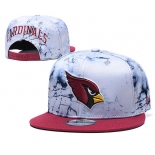 Arizona Cardinals Team Logo Smoke Red Adjustable Hat TX