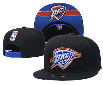 2021 NBA Oklahoma City Thunder Hat GSMY407