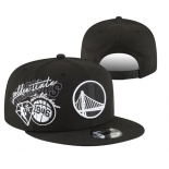 Golden State Warriors Stitched Snapback 75th Anniversary Hats 020